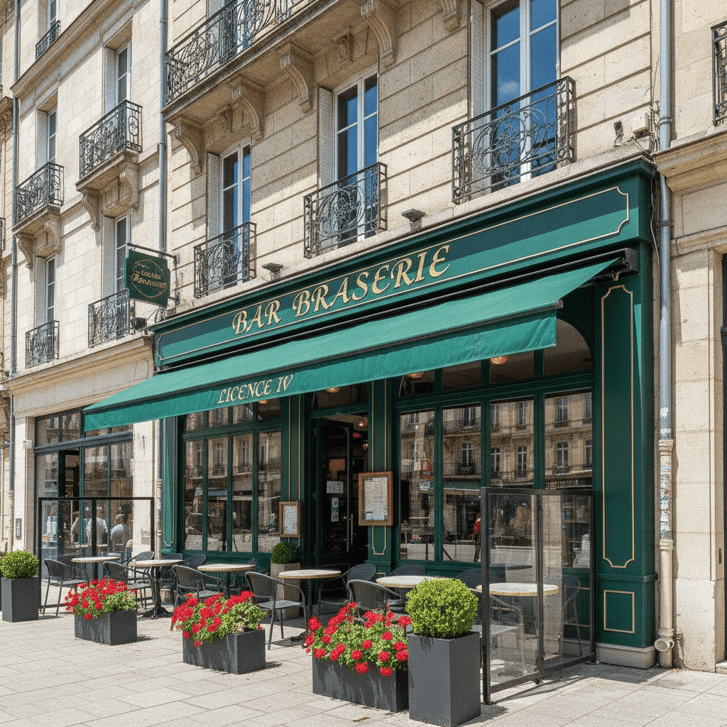 Bar-brasserie 200m² à Reims : licence IV