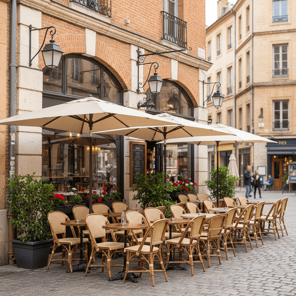 Restaurant à Toulouse : terrasse - licence IV