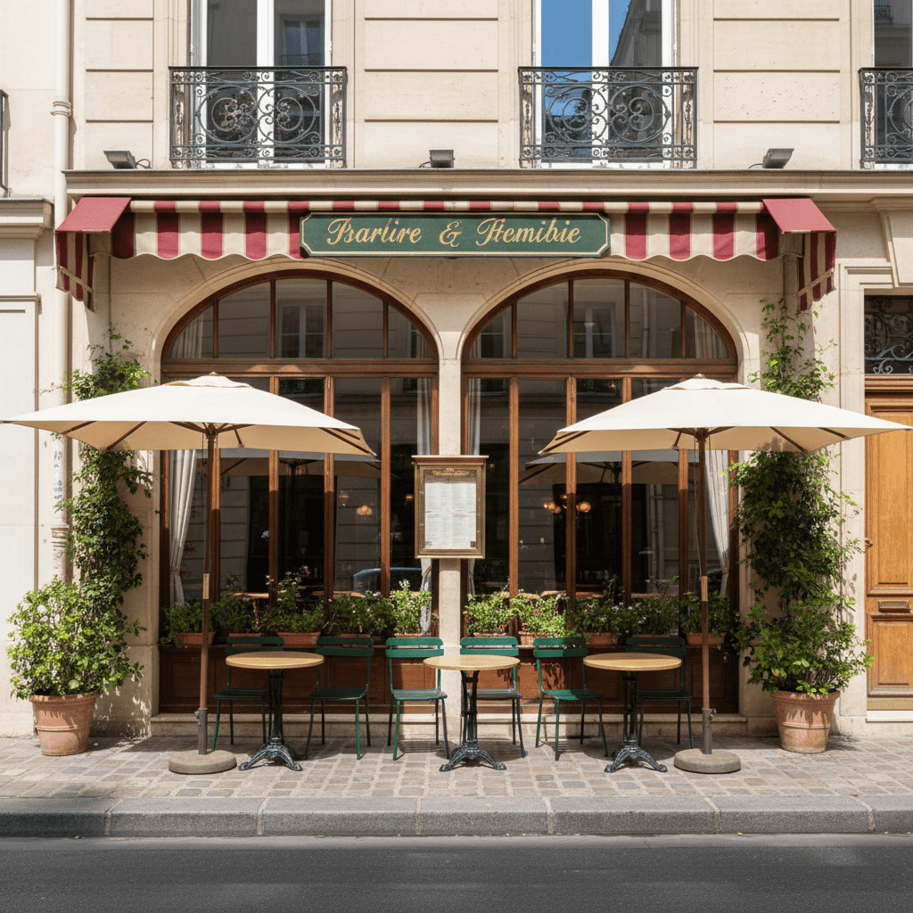 Restaurant idéal à Paris - 65 m² avec terrasse