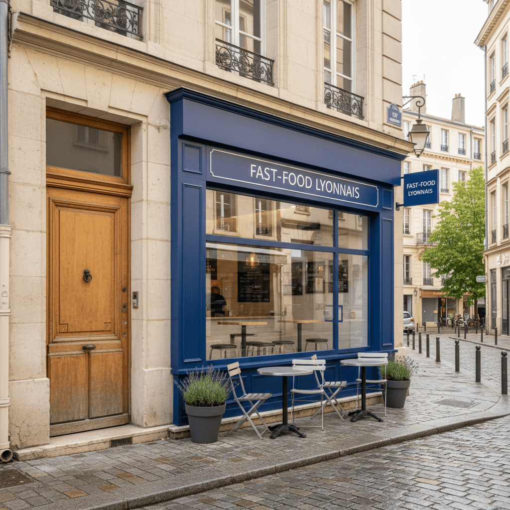 Fast-food 8 couverts à Lyon