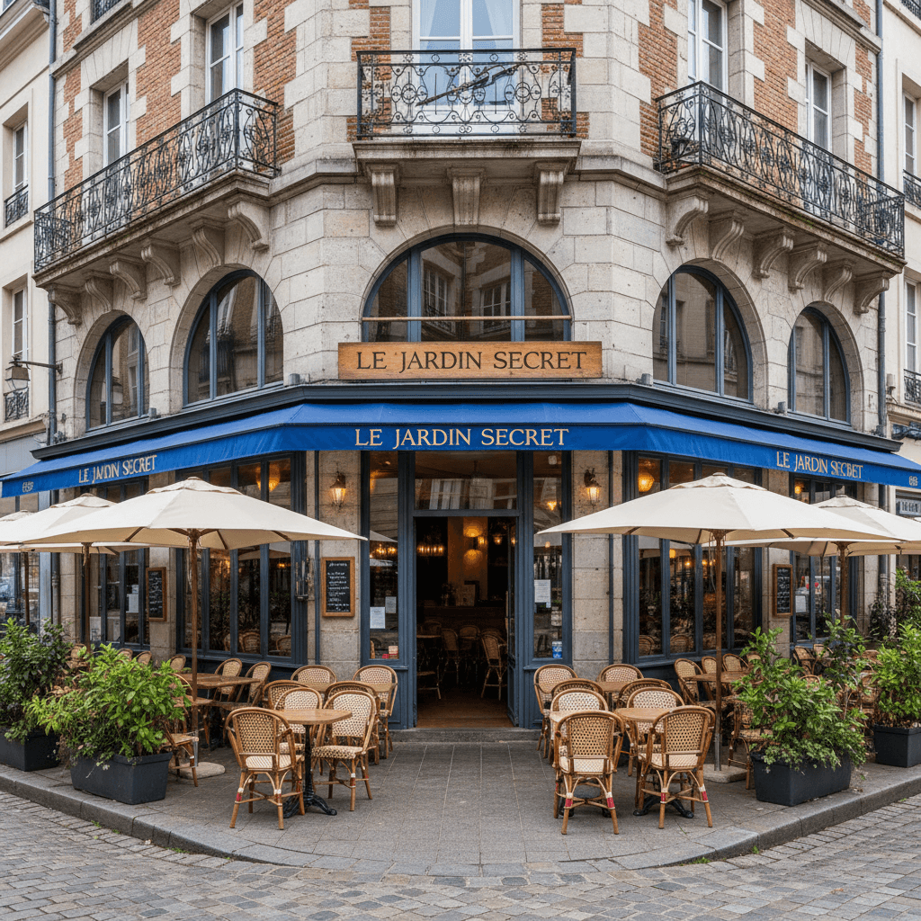 Restaurant 70m² à Lille : terrasse - extraction