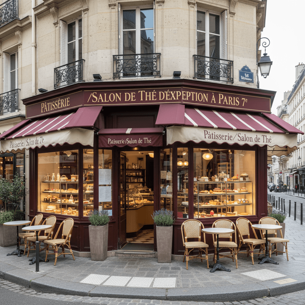 Pâtisserie/Salon de Thé d'Exception à Paris 7e