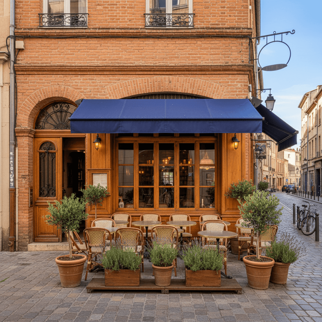 Restaurant à Toulouse : terrasse - licence IV