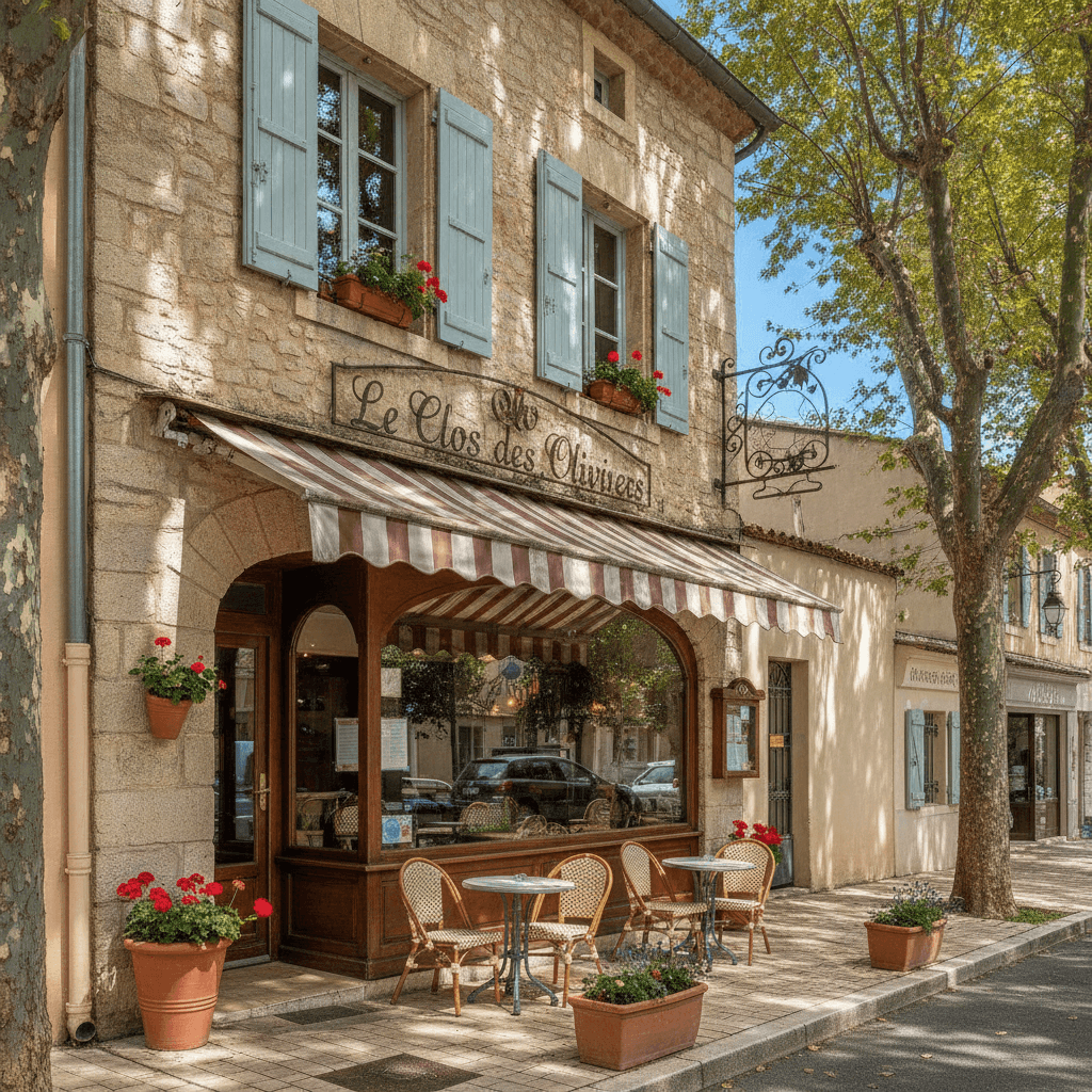 Restaurant 180m² à Vence : terrasse - licence IV