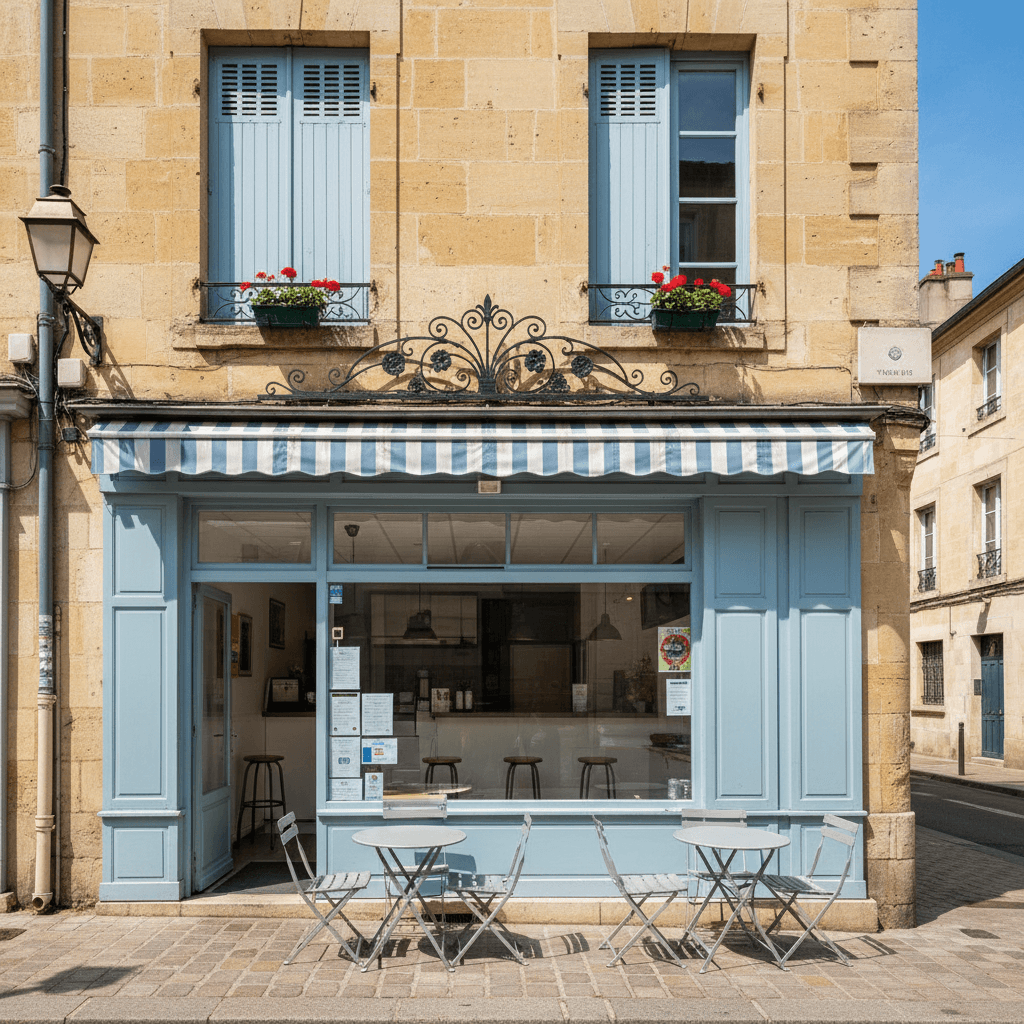 Snack à Bordeaux : terrasse - licence IV