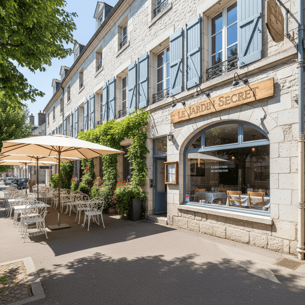 Restaurant 240m² à Angers : terrasse - licence IV