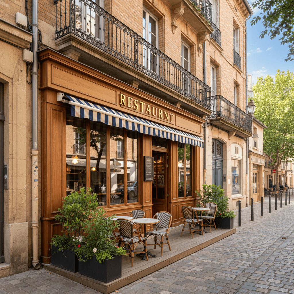 Restaurant à Toulouse : terrasse - licence IV