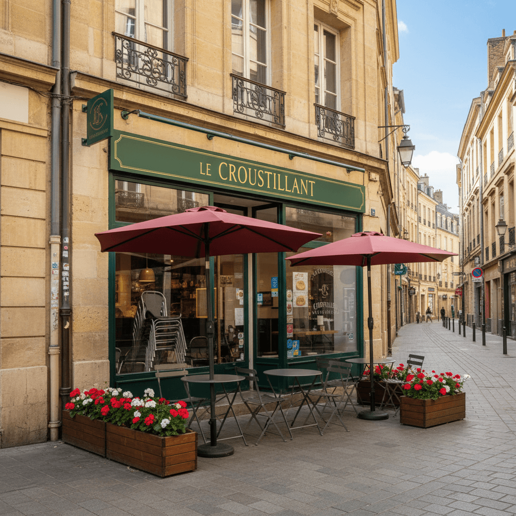 Fast-food 60m² à Bordeaux : extraction