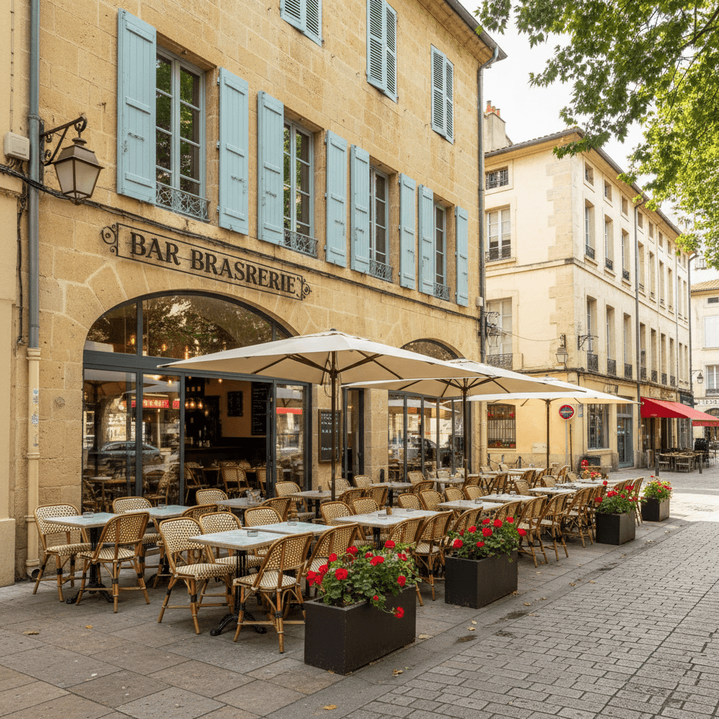 Bar Brasserie à Montpellier : Emplacement de choix !