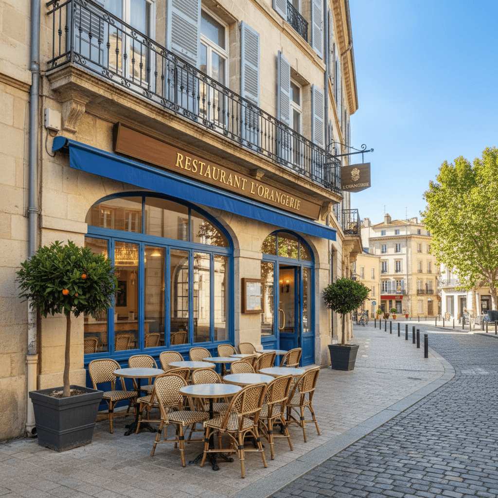 Restaurant 57m² à Montpellier : terrasse - chambre froide