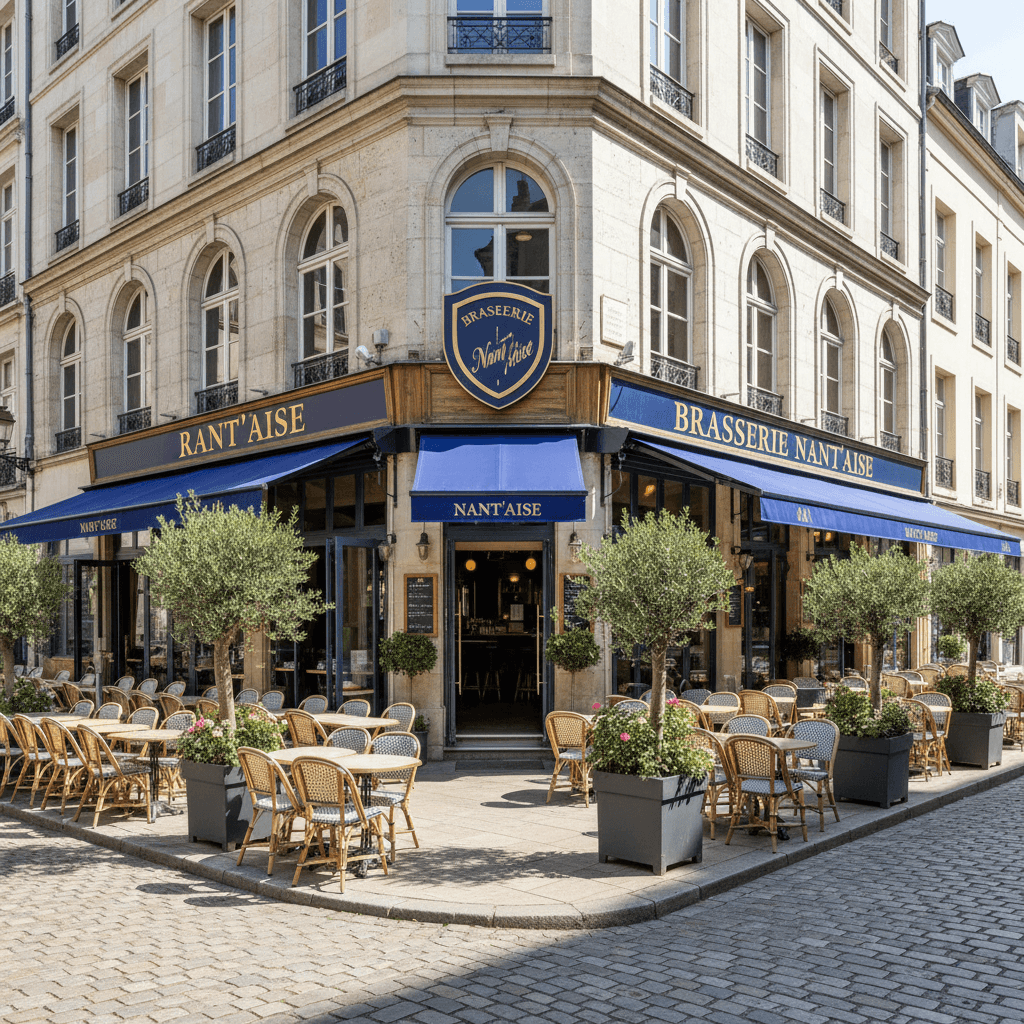 Bar-brasserie à Nantes : terrasse - licence IV