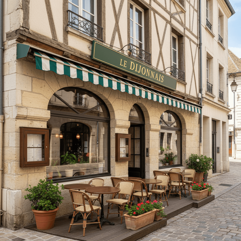 Restaurant à Dijon : terrasse - licence IV