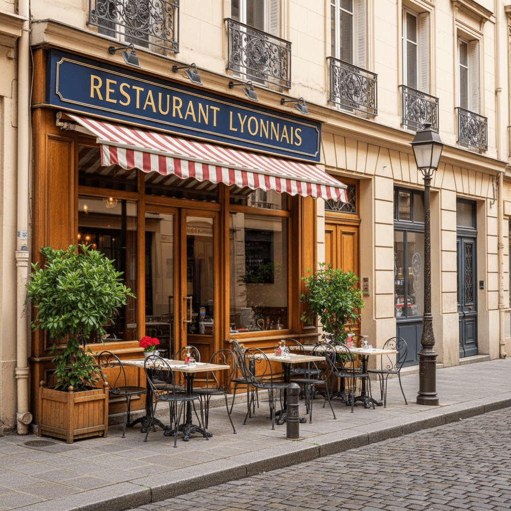 Restaurant 100m² à Lyon : terrasse - licence IV