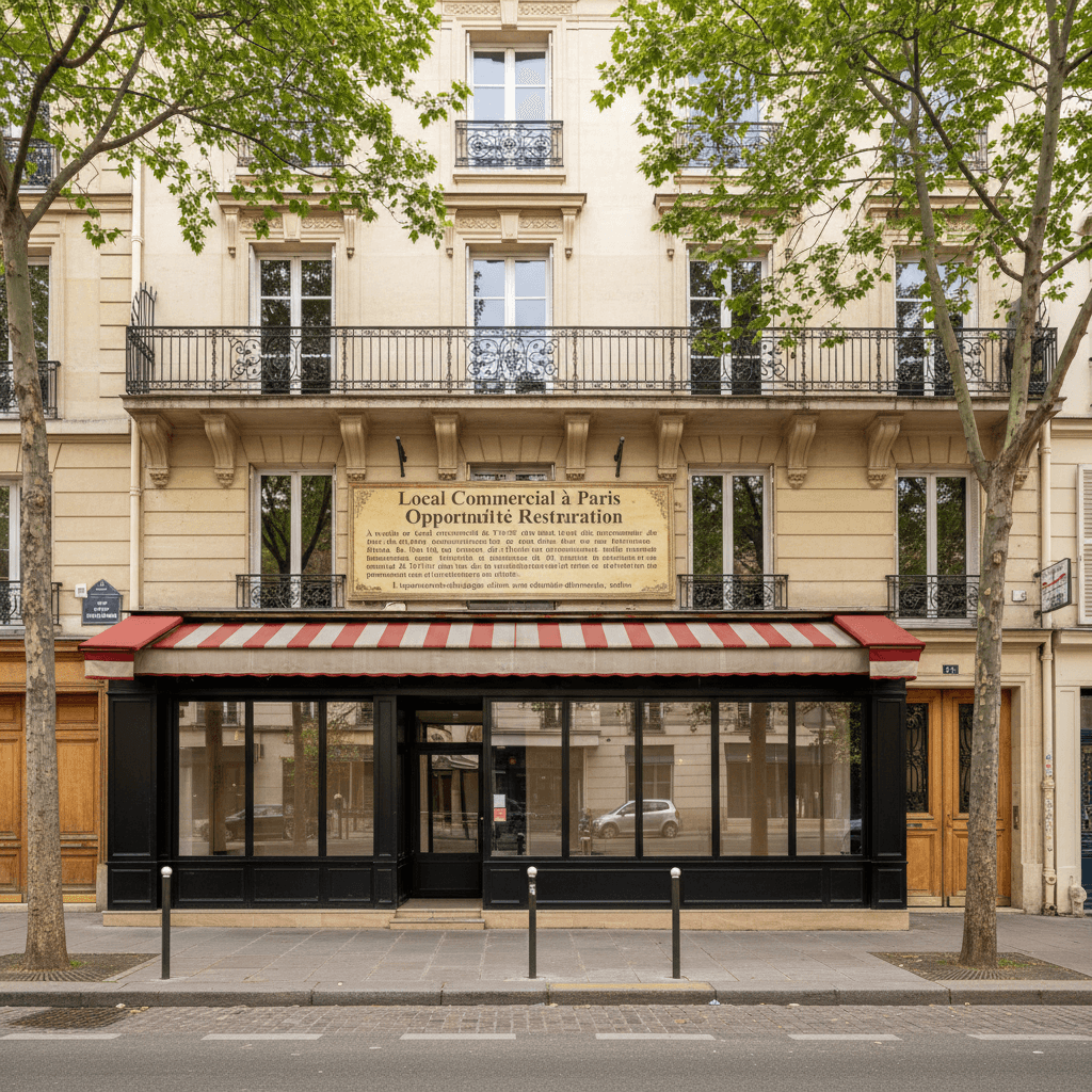 Local Commercial à Paris - Opportunité Restauration