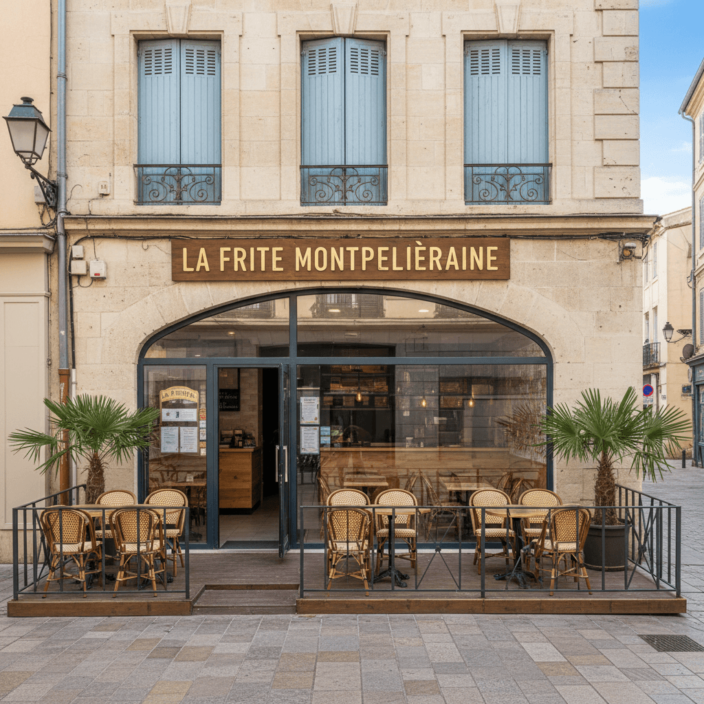 Fast-food 175m² à Montpellier : extraction