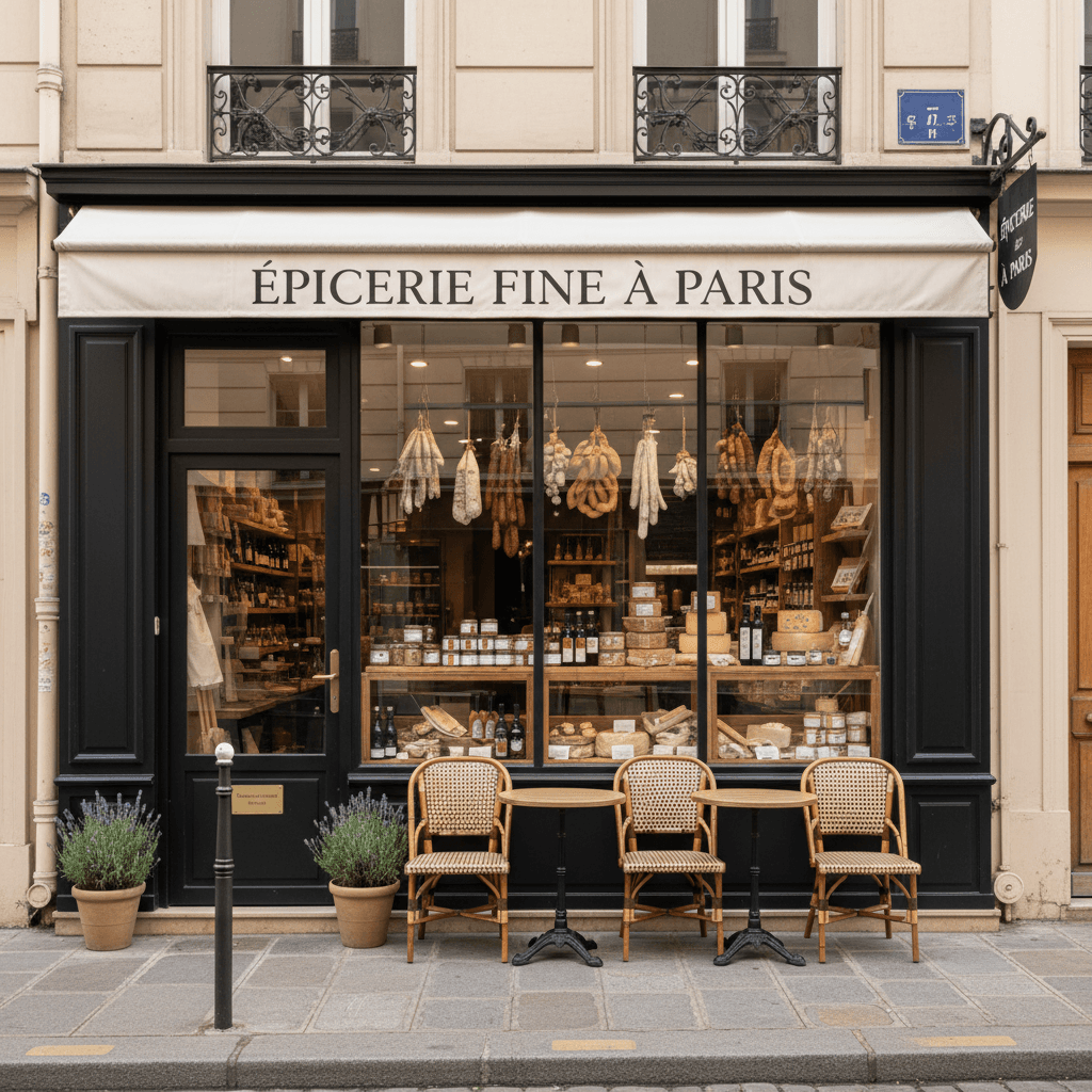 Épicerie Fine à Paris - Emplacement Privilégié