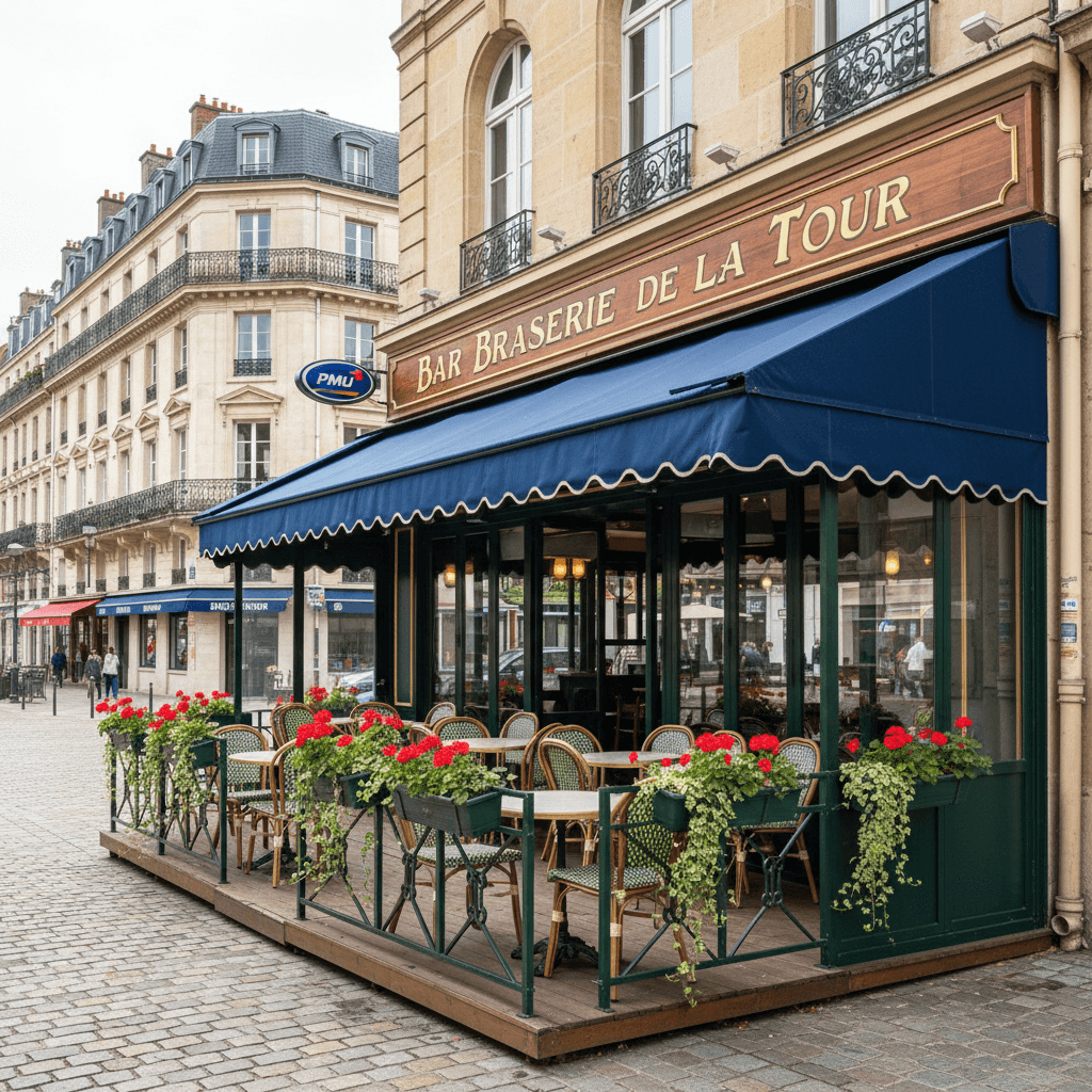 Bar-brasserie à Nantes : terrasse - licence IV