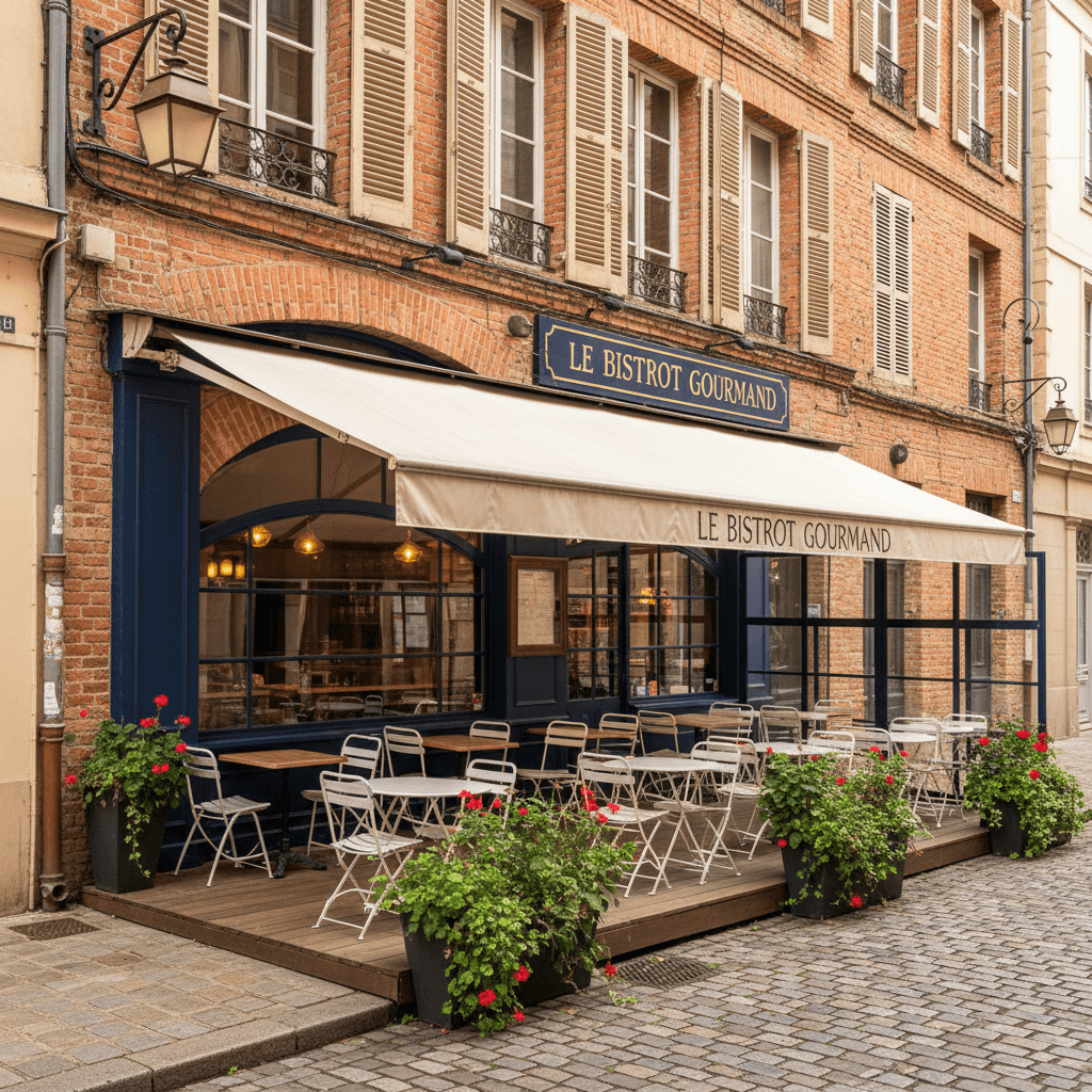 Restaurant à Toulouse : terrasse - licence IV
