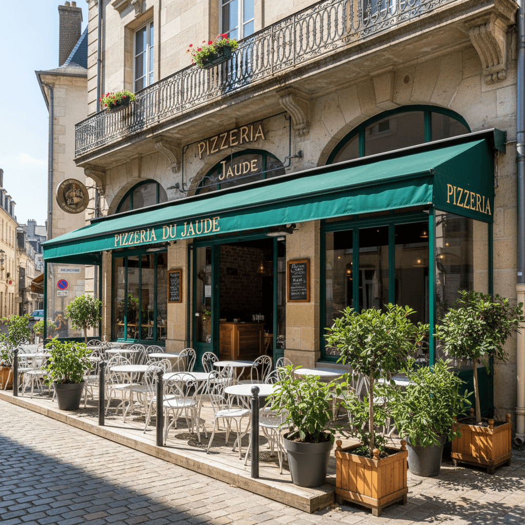 Restaurant 95m² à Clermont-Ferrand : terrasse - licence IV
