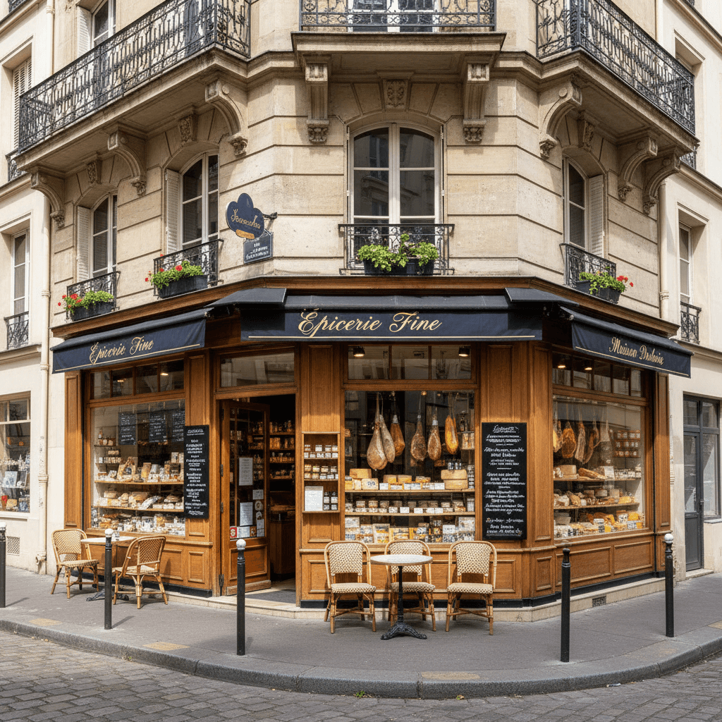 Épicerie fine à Paris : Emplacement stratégique