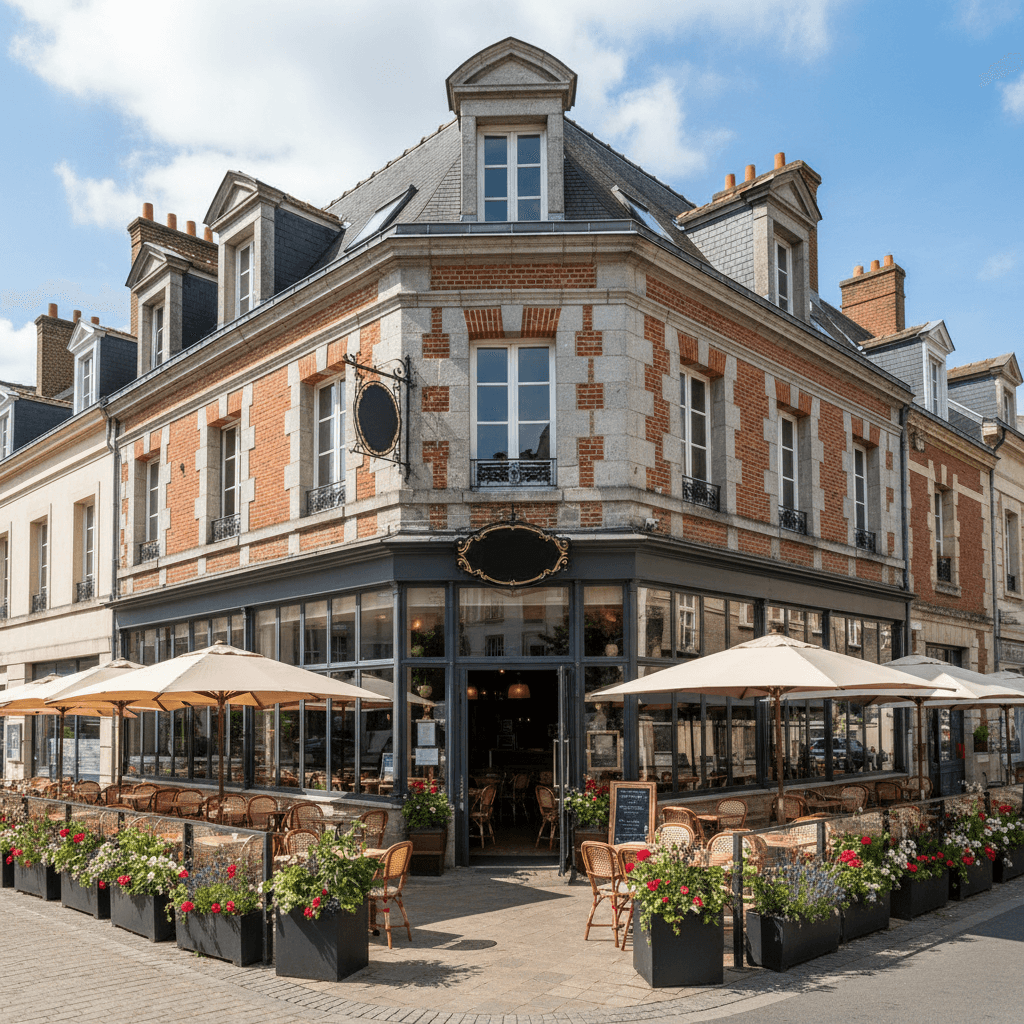 Restaurant 100m² à Nantes : terrasse - licence IV