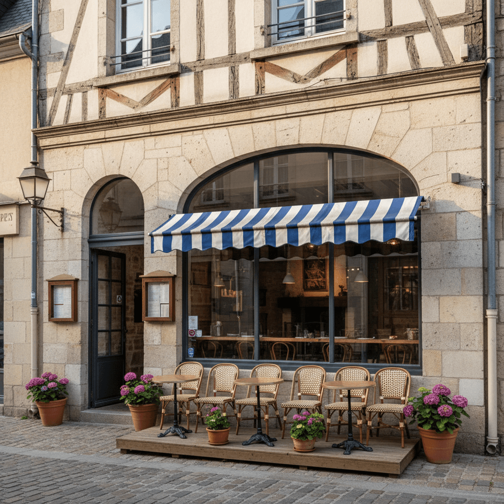Restaurant 102m² à Nantes : terrasse - licence IV