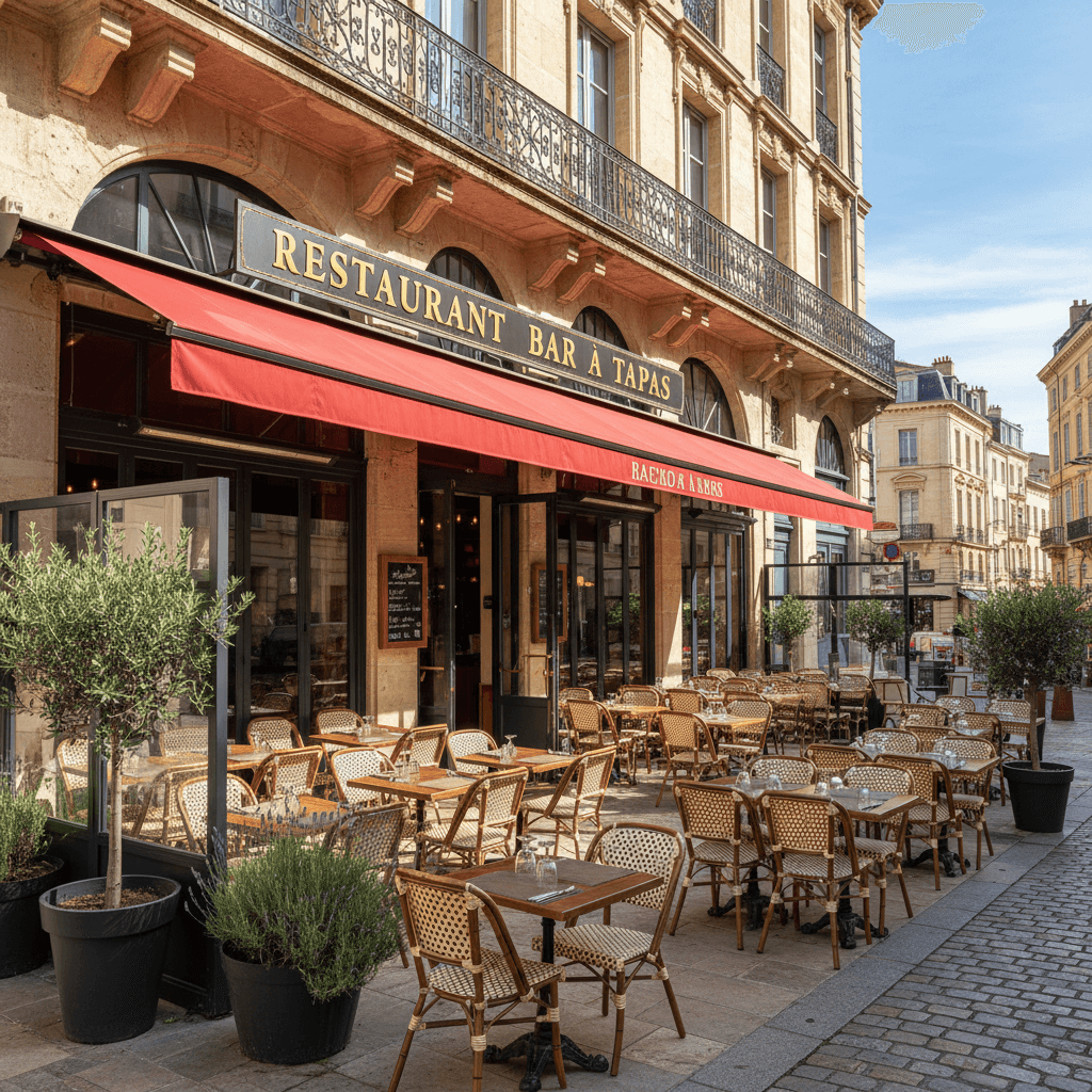Restaurant 230m² à Montpellier : terrasse - licence IV