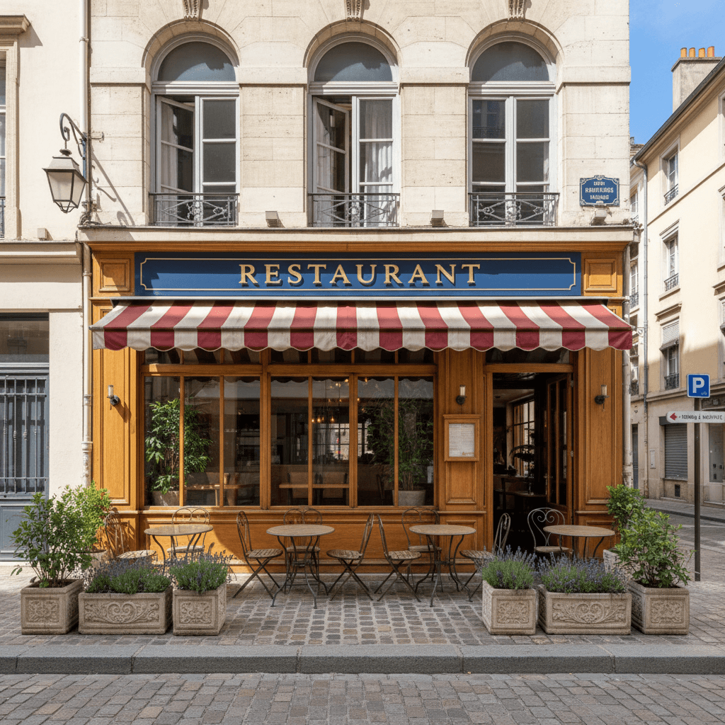 Restaurant à Lyon : terrasse - licence IV