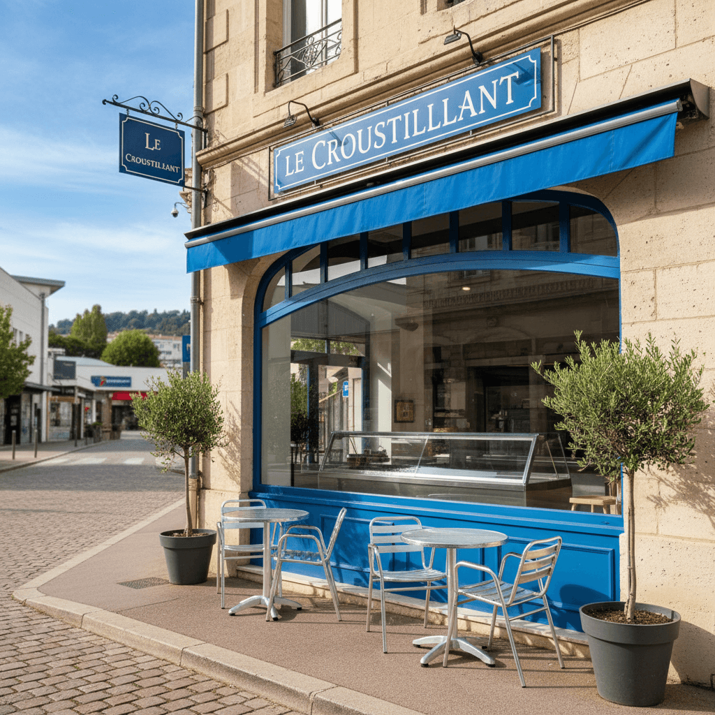 Snack à Montpellier : terrasse - parking