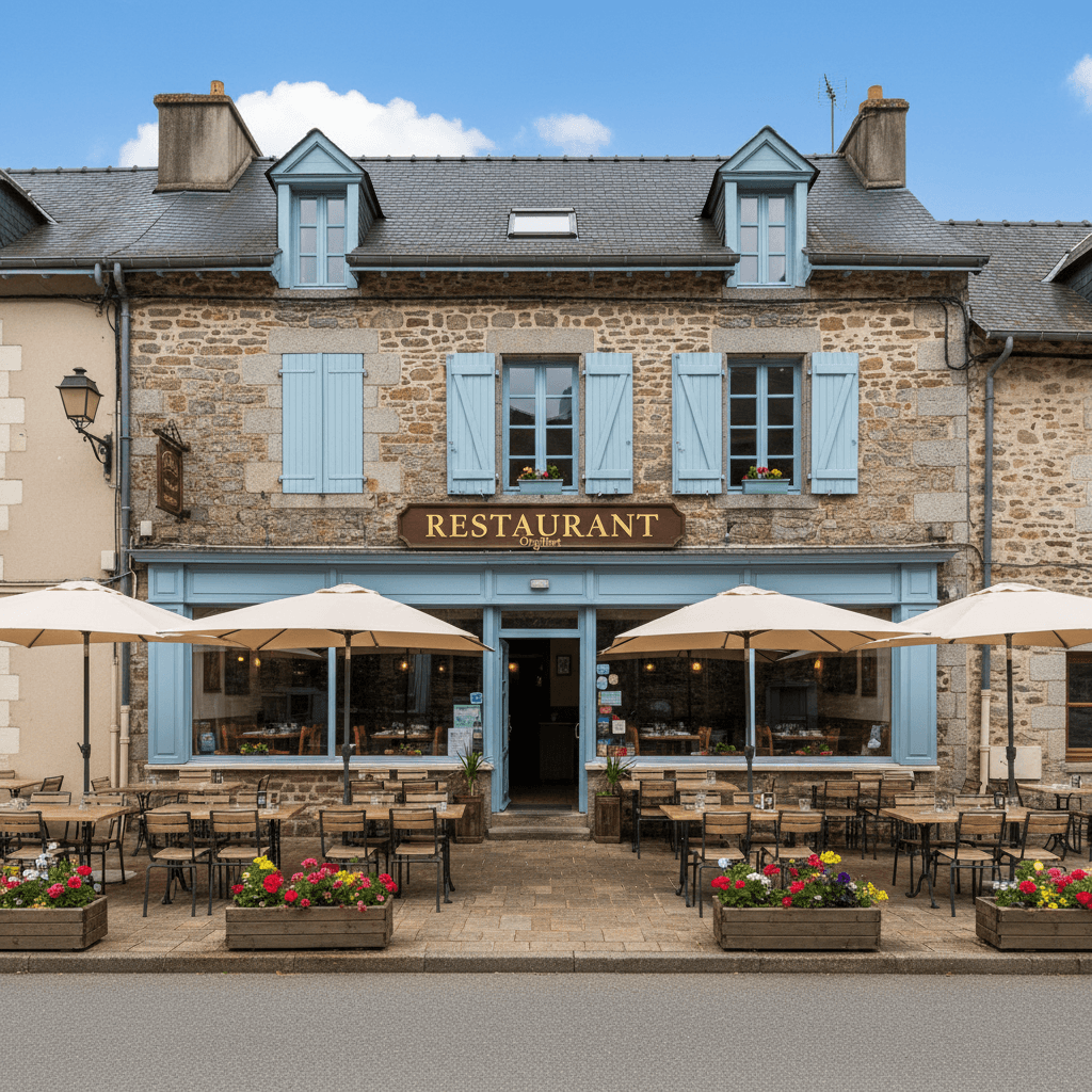 Restaurant 100m² à Orgibet : terrasse - licence IV