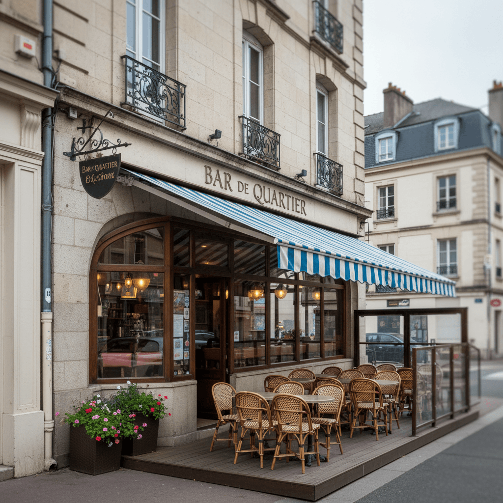 Bar-brasserie 75m² à Rennes : licence IV - cave/réserve