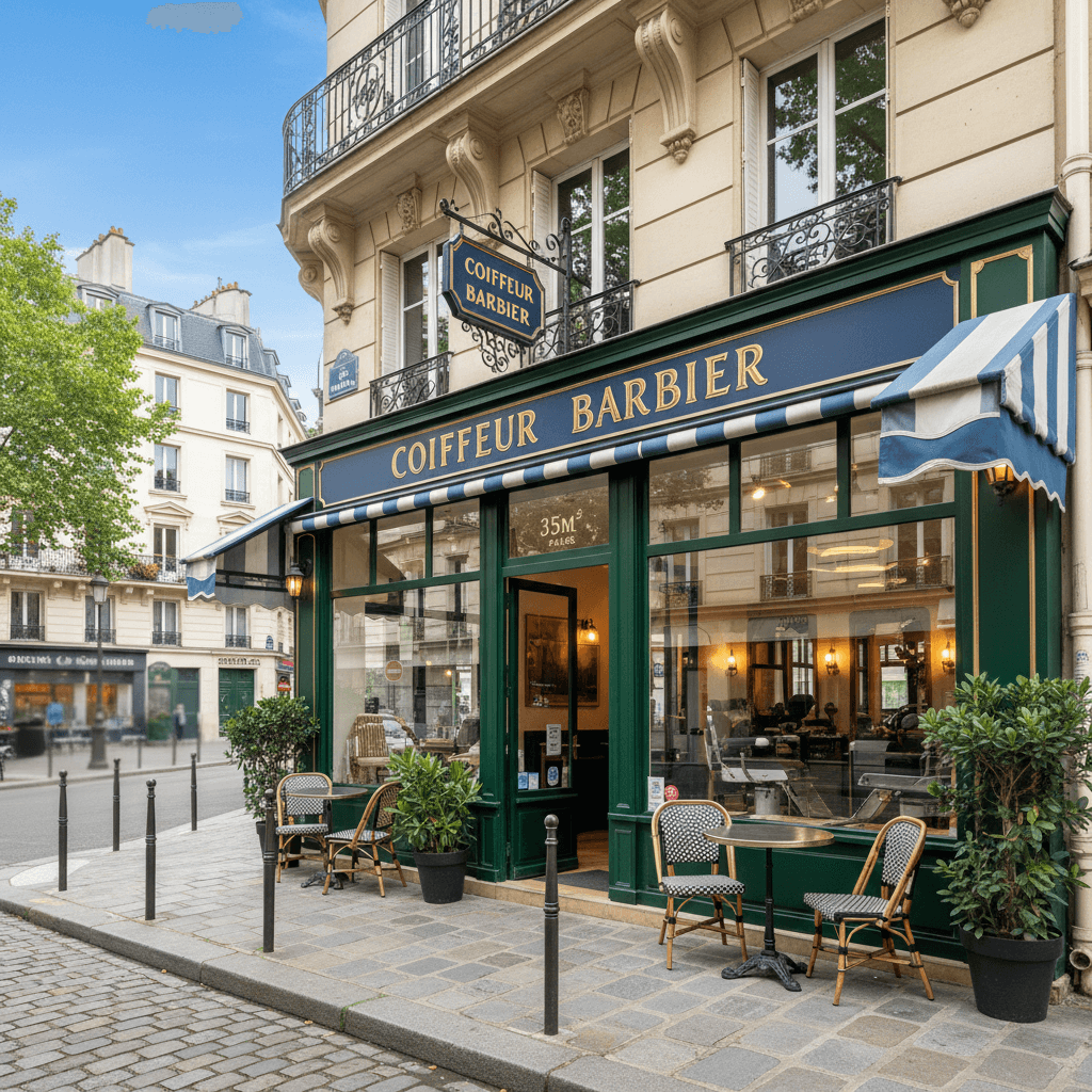 Coiffeur / Barbier 35m² à Paris : cave/réserve