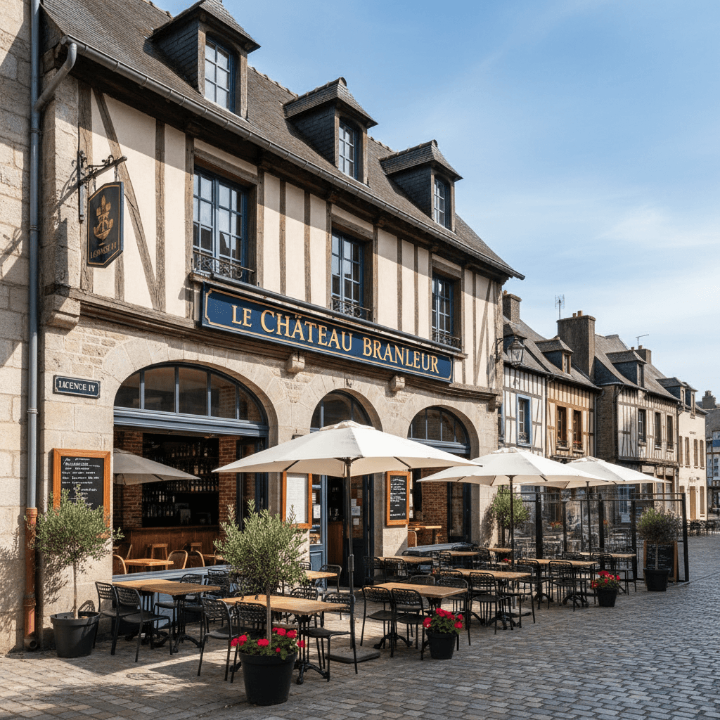 Restaurant à Rennes : terrasse - licence IV