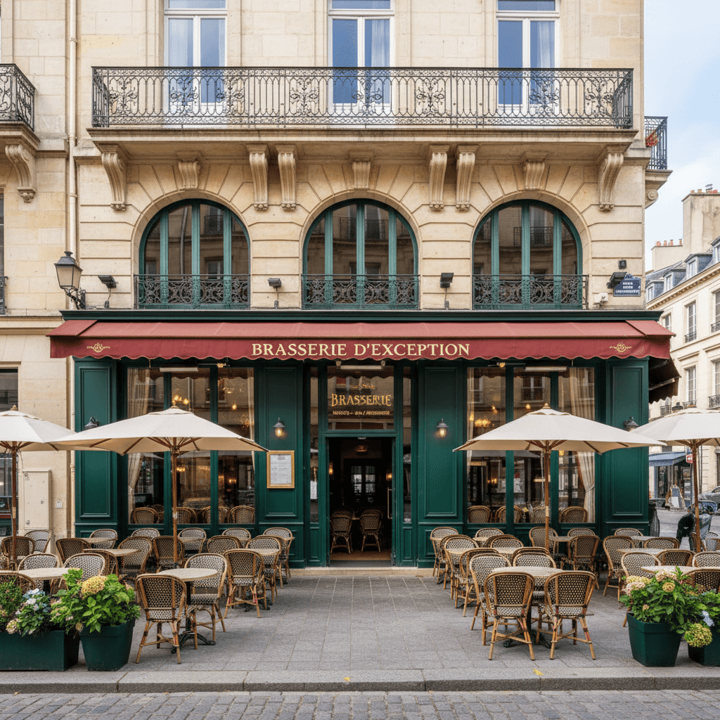 Bar-brasserie 424m² à Nantes : terrasse