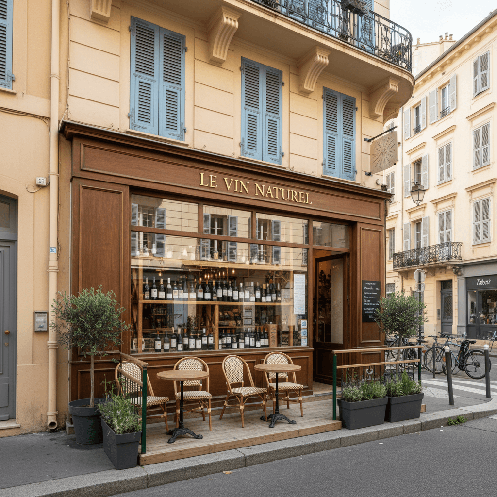 Bar-brasserie 45m² à Nice : terrasse - licence IV