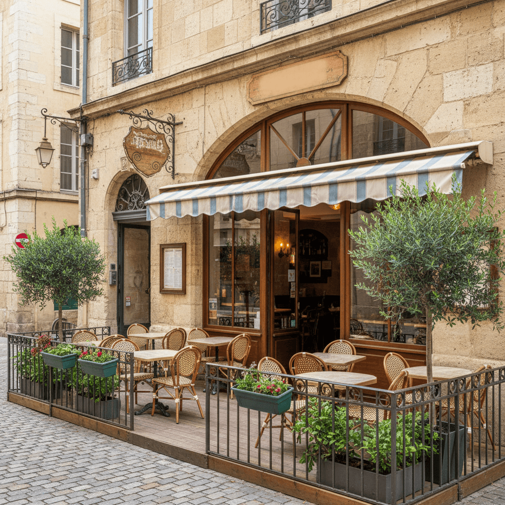 Restaurant 263m² à Montpellier : terrasse - licence IV