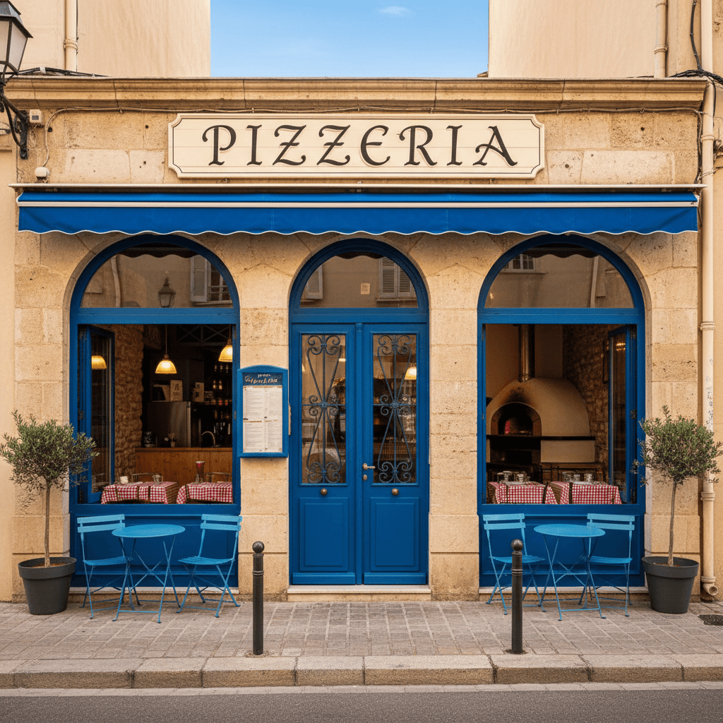 Restaurant à Marseille : terrasse - licence IV