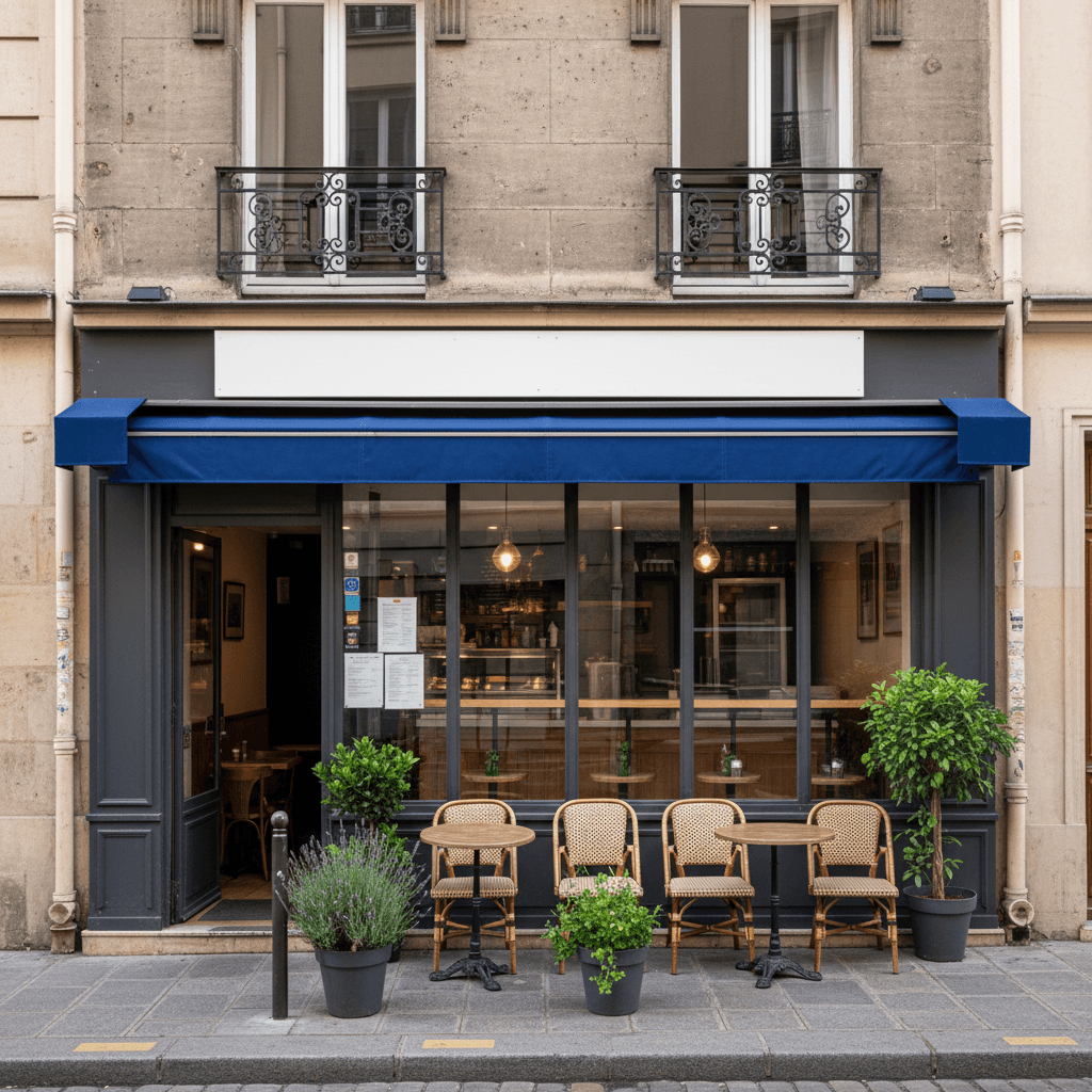 Snack 44m² à Paris : cuisine équipée - cave/réserve