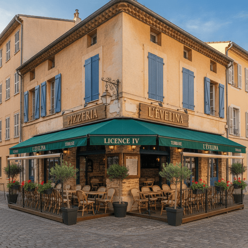 Restaurant 60m² à Nice : terrasse - licence IV