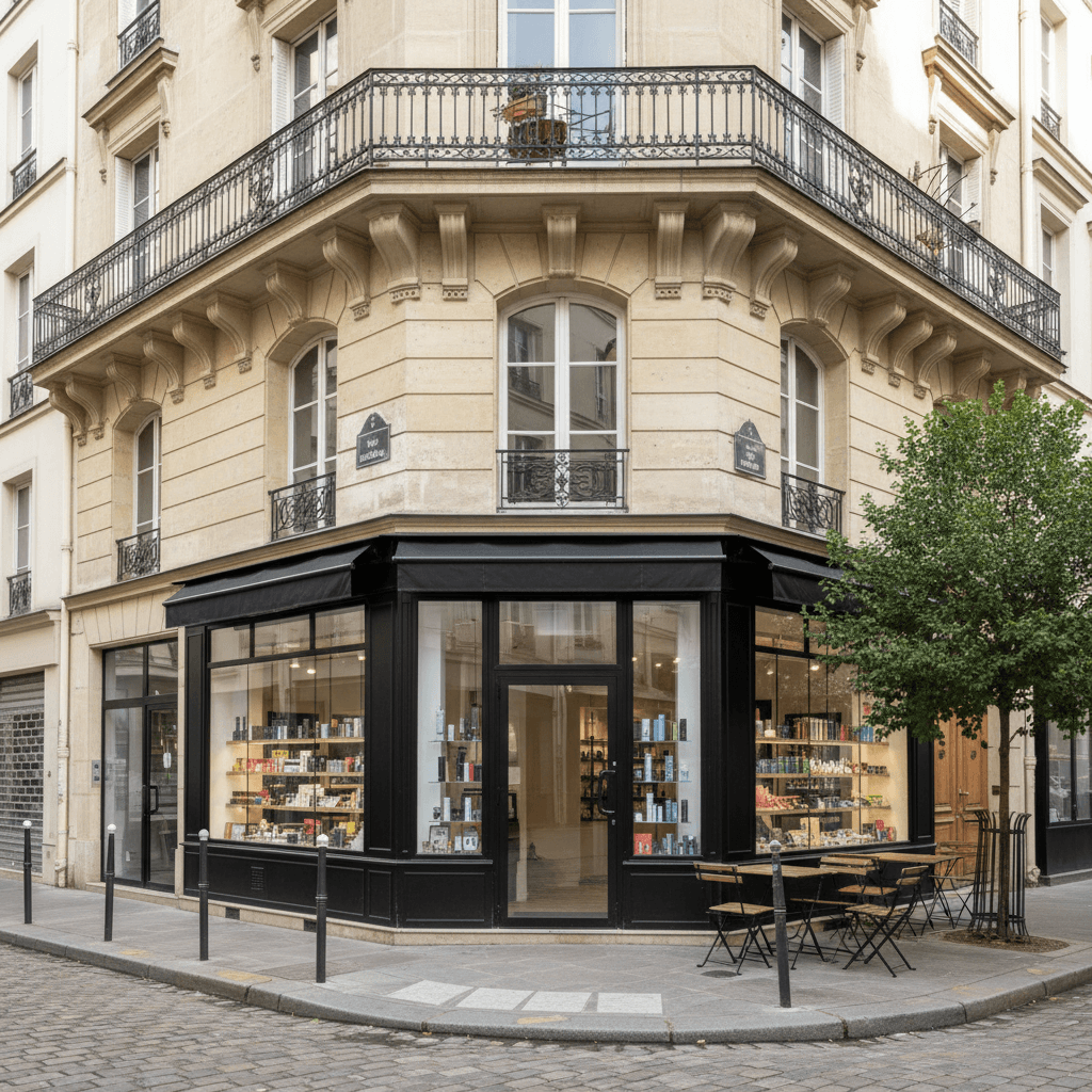 Local Commercial Rénové au Cœur du Marais