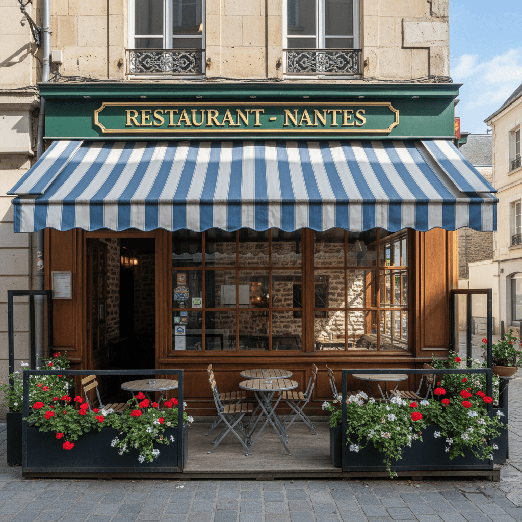 Restaurant 140m² à Nantes : extraction