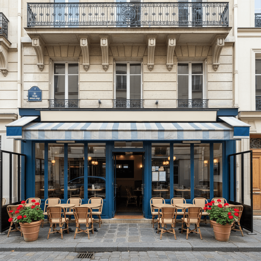 Local de Restauration à Paris - 54 m² avec Terrasse