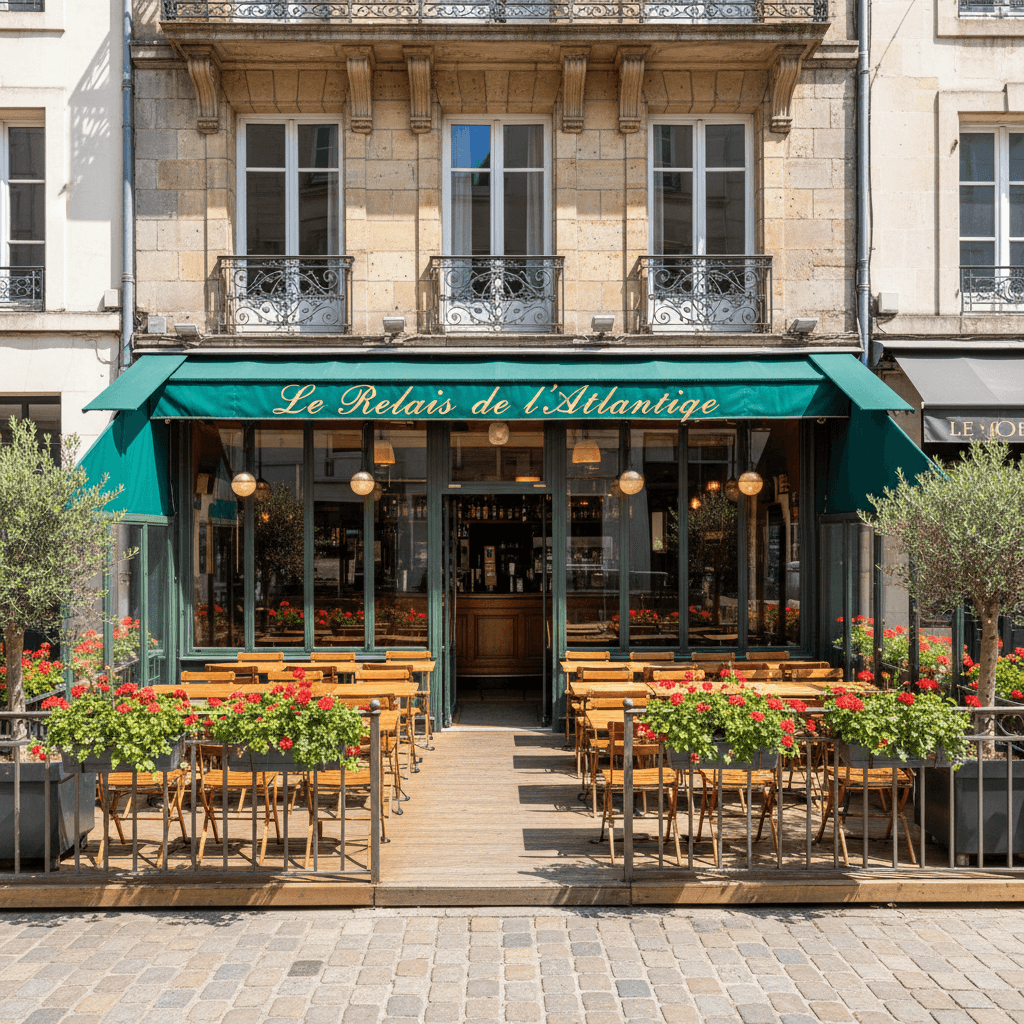 Bar-brasserie à Nantes : terrasse - licence IV