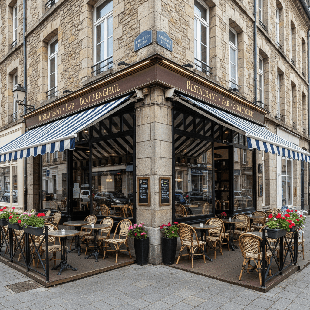Restaurant 100m² à Nantes : terrasse - licence IV