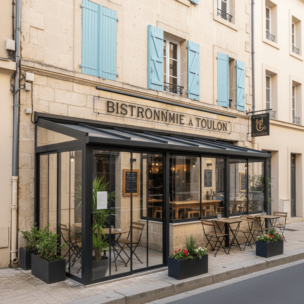 Restaurant 100m² à Toulon : terrasse - licence IV