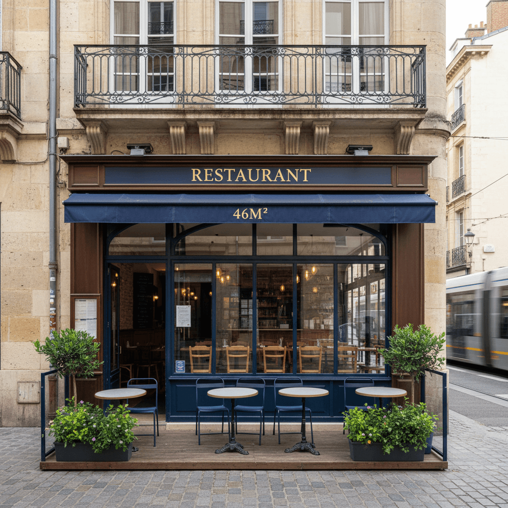 Restaurant 46m² à Bordeaux