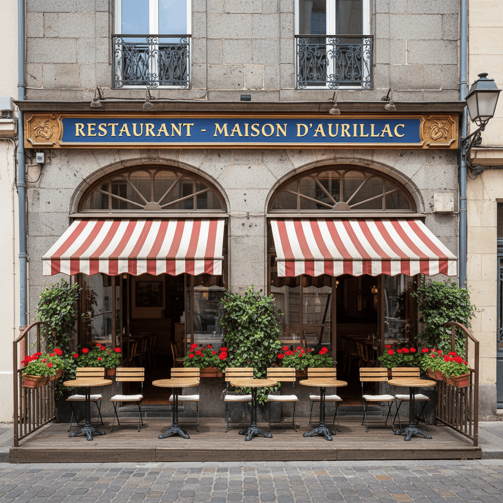 Restaurant 210m² à Clermont-Ferrand : terrasse - licence IV