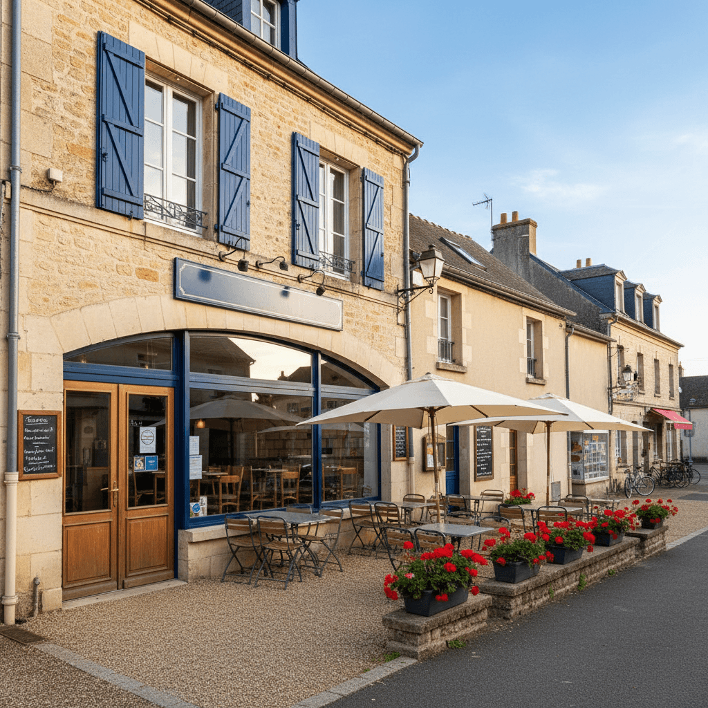Bar-brasserie 699m² à Saint-Christophe-Du-Ligneron : terrasse - licence IV