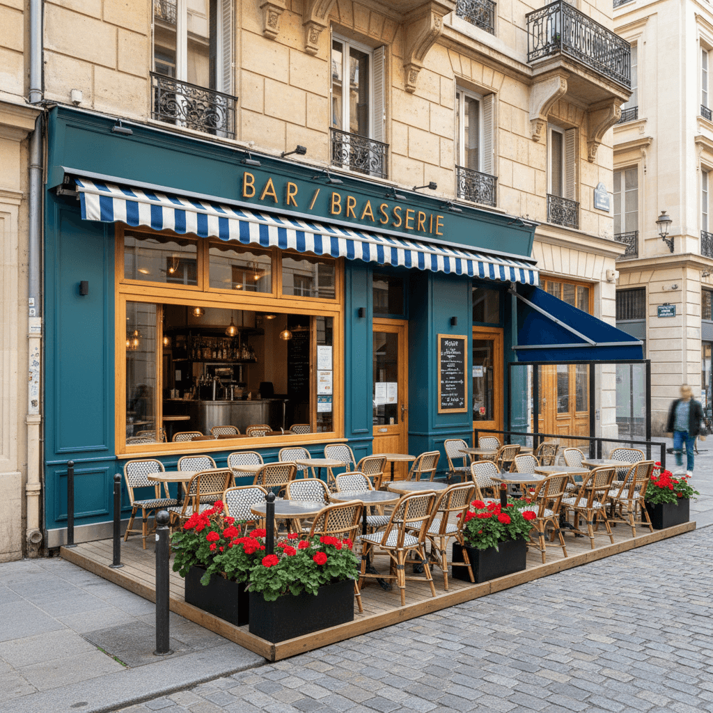 Bar-brasserie 180m² à Lyon : licence IV