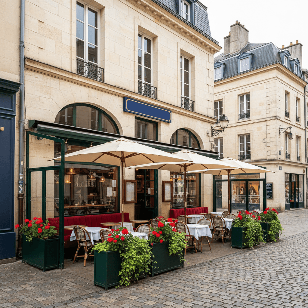 Restaurant à Nantes : terrasse - licence IV